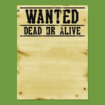Wanted Poster posters