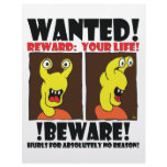 WANTED POSTER #1 LETTERHEAD DESIGN