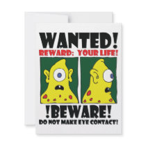 WANTED POSTER #3 invitations by GRACEVISIONS WANTED POSTER #3 invitations