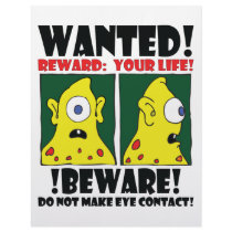 WANTED POSTER #3 LETTERHEAD TEMPLATE