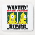 WANTED POSTER #3 mousepad