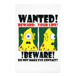 WANTED POSTER #3 PERSONALIZED STATIONERY WANTED POSTER #3 PERSONALIZED STATIONERY