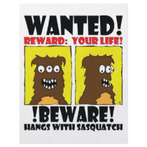 WANTED POSTER #4 FULL COLOR FLYER