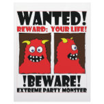 WANTED POSTER #5 LETTERHEAD DESIGN
