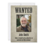 WANTED Poster - Birthday Invitation