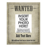 WANTED POSTER: customize this!