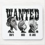 Wanted Poster Mousepad
