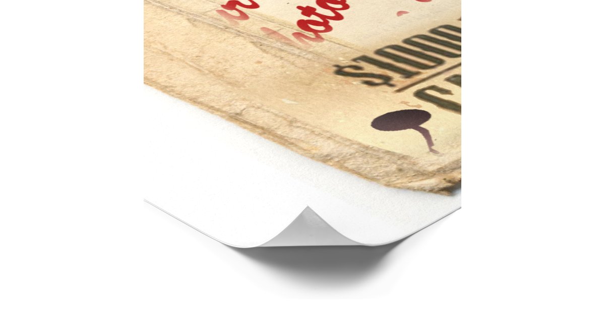 WANTED Poster Photo Frame Zazzle