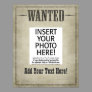 WANTED POSTER template WANTED POSTER template