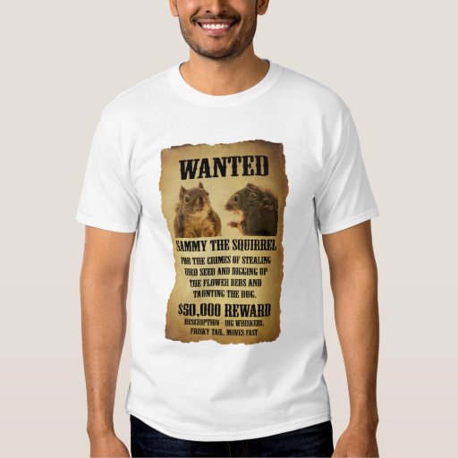 wanted and wild t shirt