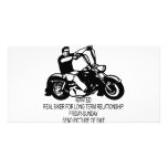 Wanted Real Biker For Long Term Relationship Picture Card