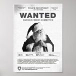 Wanted: Santa Claus Poster