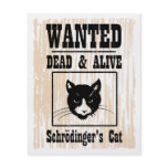 Wanted Schrodinger's Cat Flyers