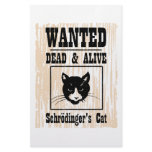 Wanted Schrodinger's Cat Stationery Design