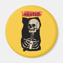 Wanted - Skeleton Fridge Magnets