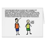 Wanted To Run Greeting Card