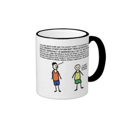Wanted To Run Mug