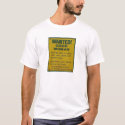 Wanted t-shirts