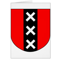 Wapen Amsterdam, Netherlands Cards