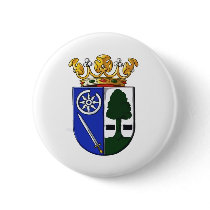 Wapen van Heerenveen, Netherlands Pinback Buttons