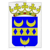 WapenJacobswoude, Netherlands Greeting Cards