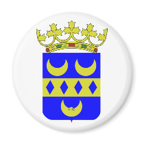 WapenJacobswoude, Netherlands Magnets