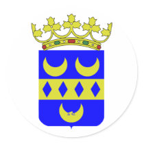 WapenJacobswoude, Netherlands Sticker