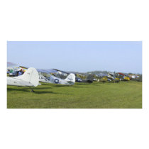 War Birds Personalized Photo Card