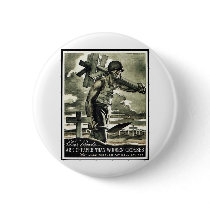 War Bonds Pinback Buttons