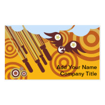 War Business Card Templates