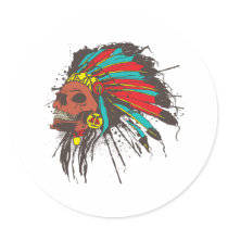 War Chief Sticker by brev87 War Chief Sticker
