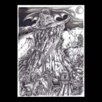 War Devil Battle Poster Print by waynetully War Devil Battle Poster Print