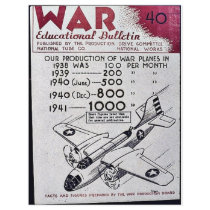 War Educational Bulletin - 40 flyers by ww2posters War Educational Bulletin - 40 flyers