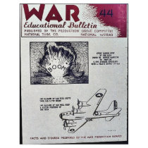 War Educational Bulletin - 44 Personalized Flyer