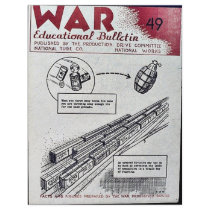 War Educational Bulletin - 49 flyers