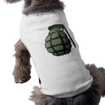 War Grenade Dog Clothes