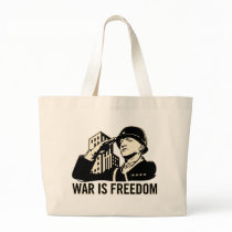 War is Freedom Canvas Bags
