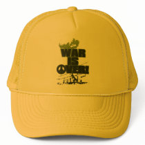 WAR_IS_OVER! hats by auraclover WAR_IS_OVER! hats