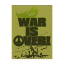 WAR_IS_OVER! postcards