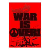 WAR_IS_OVER! posters