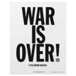 War Is Over Ron Paul Flyer