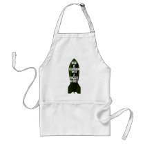 War Is Stupid aprons
