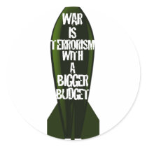 War Is Stupid stickers