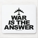 War is the Answer mousepad