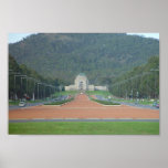 War Memorial At Canberra In Australian Capital Ter Print