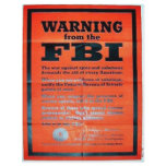 War Ning From The Fbi Flyers