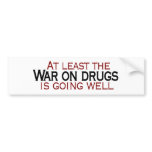 War On Drugs bumper stickers