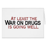War On Drugs Card