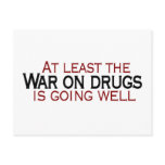 War On Drugs Postcard