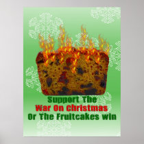 War On Fruitcakes Poster